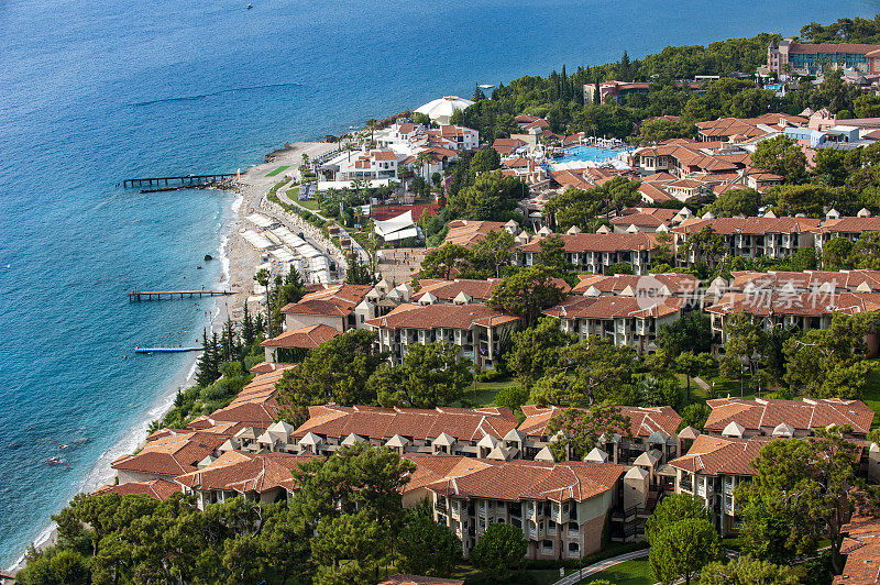 Fethiye, Oludeniz的一个度假村